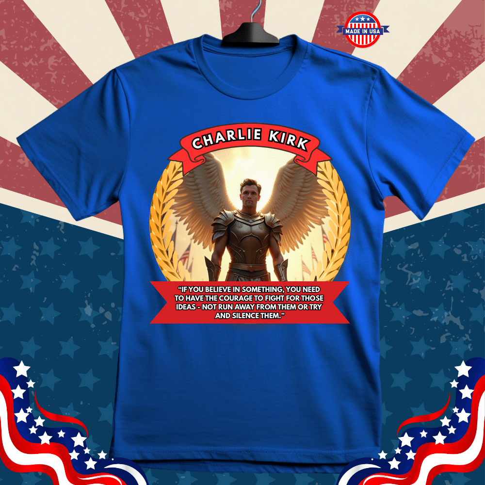 Charlie Kirk Angel T-Shirt