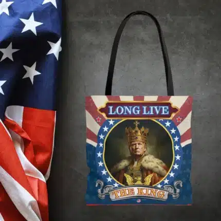 Donald Trump - Long Live The King - Tote Bag